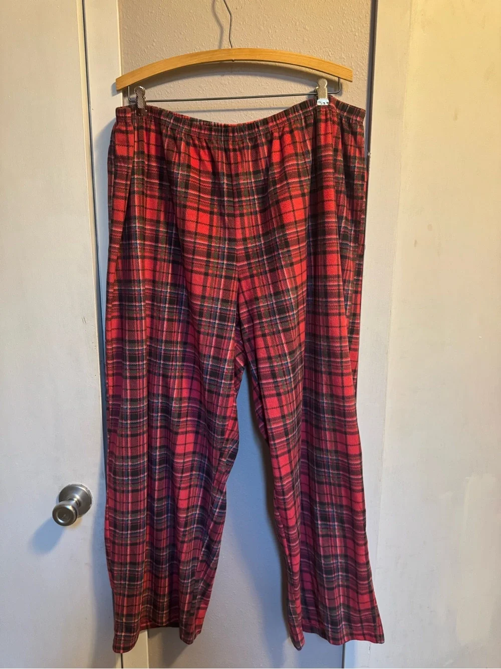 Karen Neuburger Red and Black Plaid Pajama Set